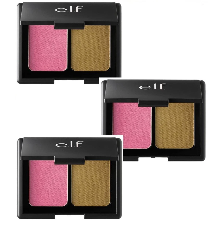3 Pack - e.l.f. Aqua Beauty Aqua - Infused Blush & Bronzer With Mirror elf - Image 2 of 4