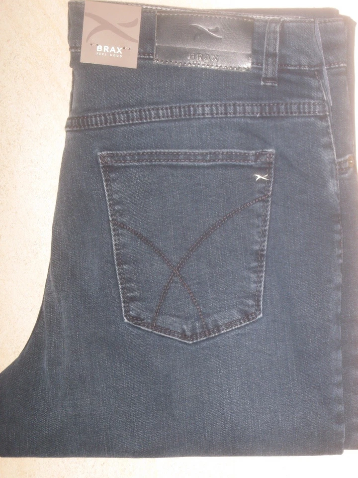 BRAX Jeans Stretchjeans Cooper Herbst/Winter dunkles jeansblau Fb22 NEU - Bild 1 von 1
