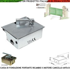 Cassa Interrata Cancello Anta Battente Per Motore Elettrico Under VDS Came Frog