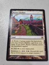 1x Magic the Gathering MTG Rustic Clachan (34) DD Elspeth vs. Tezzeret LP