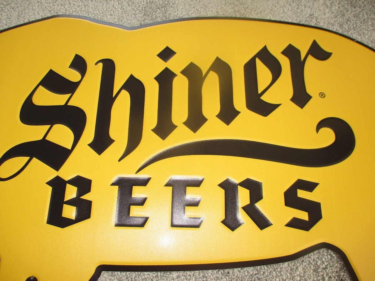 SHINER BOCK BEER Spoetzl Brewery TEXAS PIG SIGN Man Cave Bar