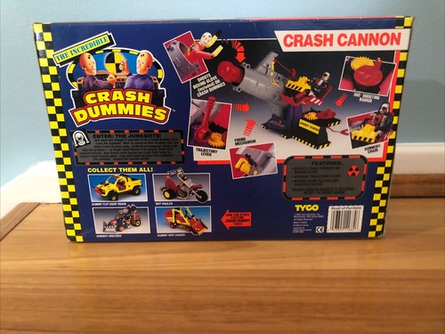 RARE NEW 1992 Tyco The Incredible Crash Test Dummies Crash Cannon - Picture 3 of 3