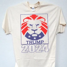 TRUMP LION "2024",Donald Trump Support MAGA,T-SHIRT,ALL SIZES,T-1045Ivy,L@@K