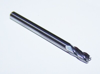 1/8'' (.1250'') CARBIDE END MILL 4 FLUTE STUB YG1 E5H83008