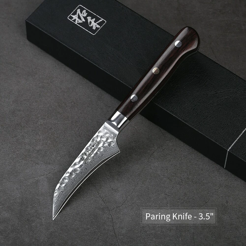 New Premium Quality Paring Knife Japanese Damascus Steel Kitchen Knife