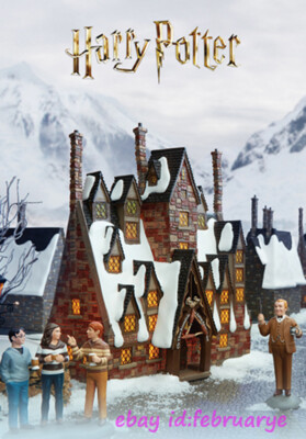 Perfect Enesco Harry Potter Model Of The Three Broomsticks D56 Figurine In Stock