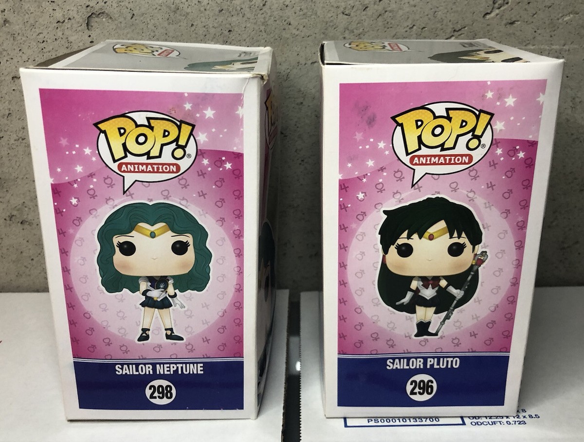 Funko Pop! Animation Lot Sailor Moon Pluto 296 Neptune 298