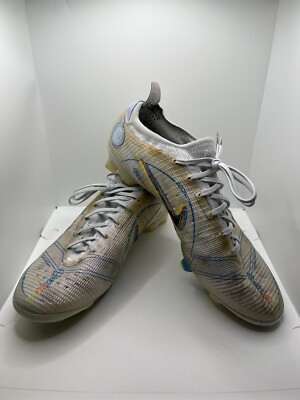 Nike Mercurial Vapor 14 Elite FG Silber Weiß Gr. 44