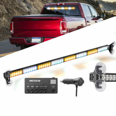 35'' 48 LED Emergency Warning Strobe Light Bar for Emergency Response Vehicles