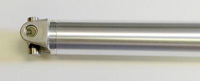 Aluminum Drive Shaft  3.5'' OD with 1350 Solid Cross U-Joints, up to 60'' c to c