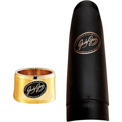 JodyJazz Power Ring MA1 Plus Series Ligature With Cap Gold