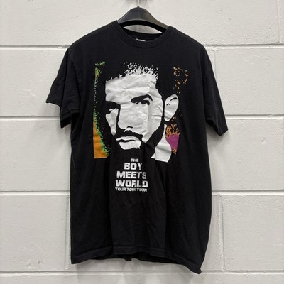 Drake Boy Meets World Tour T-Shirt 2017 schwarz Grafik Tee Größe M OVO Rap