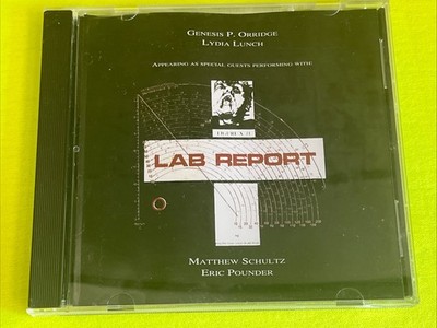 LAB REPORT-Unhealthy-CD-1993 Invisible (Lydia Lunch)UNPLAYED MINT Made In Canada