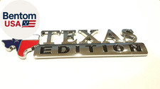 Texas Flag Edition Emblem Fender Tailgate Door Badge Stick on Universal