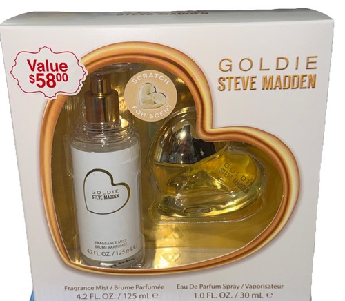 Goldie By Steve Madden 2 pcs Set Eau De Parfum 1 oz and Mist 4.2 oz Brand New
