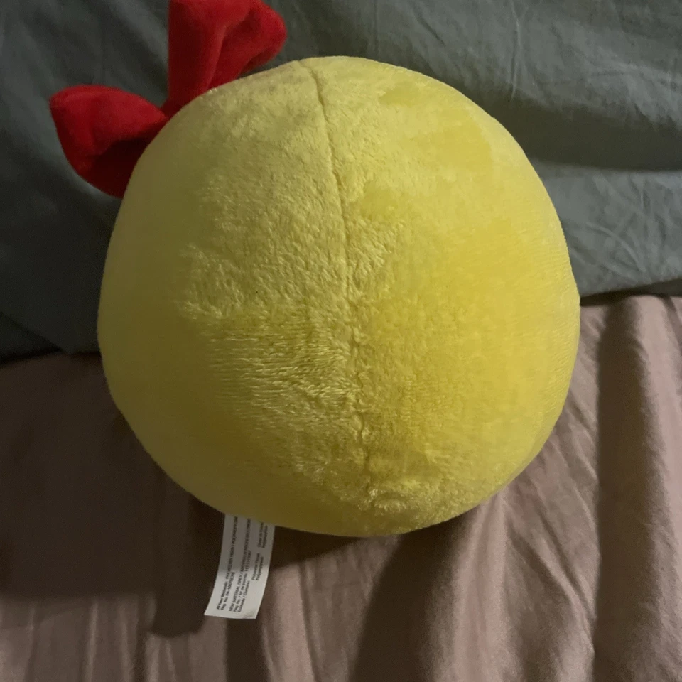 Ms Pac-Man Stuffed Plush Toy Yellow -  Bandai Namco 5" - (Toy Factory 2022) - Image 3 of 4