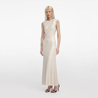 little white dress midi Midi Dress with Square Neckline for Summer Events, White / L