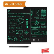 9.5 & 8.5 LCD Writing Tablet: Dual-Sided Eras...