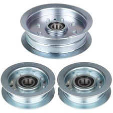 3 Deck Flat Idler Pulley Kit For John Deere E140 E150 E160 E170 S140 S160 S170