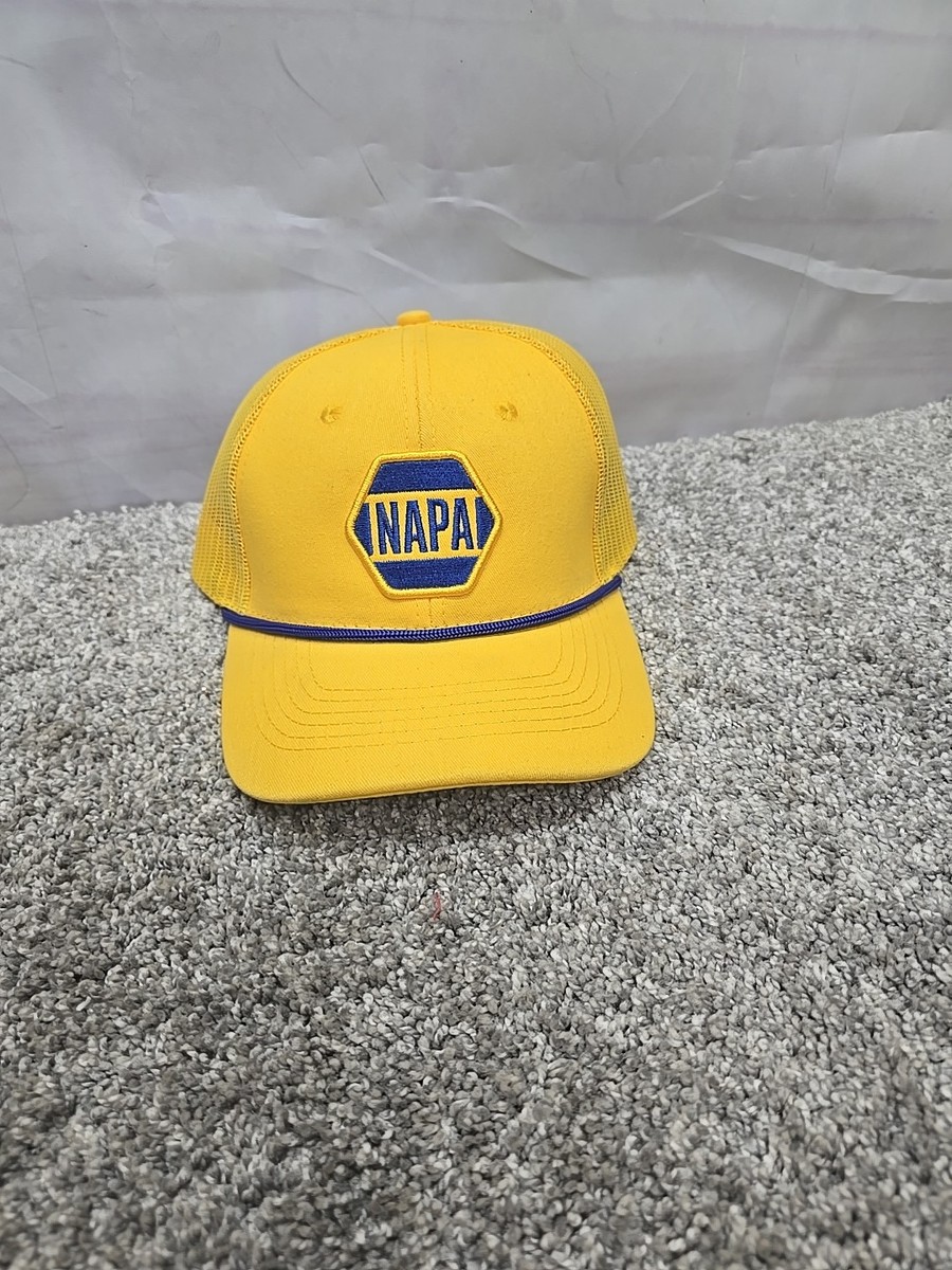 ☆happa Napa Auto Parts 100th Anniversary Hat Cap Adjustable Yellow New | eBay