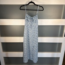 Shein Blue/White Floral Sun Dress NO TAG