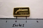 RAPPAHANNOCK FLINTLOCK PISTOL OF 1780 GUN LINCOLN MINT SILVER GOLD BAR L2M8