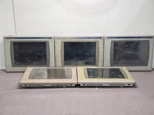 Lot of 5 Allen Bradley 2711P-RDT10C PanelView Plus 1000 Panels Only No Power