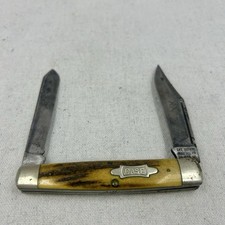 Case XX 1990 Moose Knife - Stag Handle - XX On Main Blade Long Nail Pull 52075