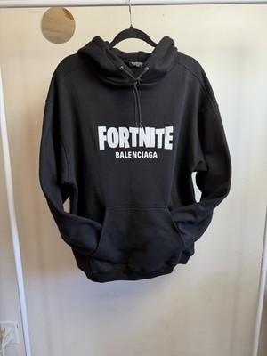 Balenciaga x Fortnite Limited Edition Hoodie Black Size M (082/200) 