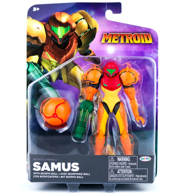 Metroid Samus with Morph Ball 5'' Action Figure by JAKKS Pacific