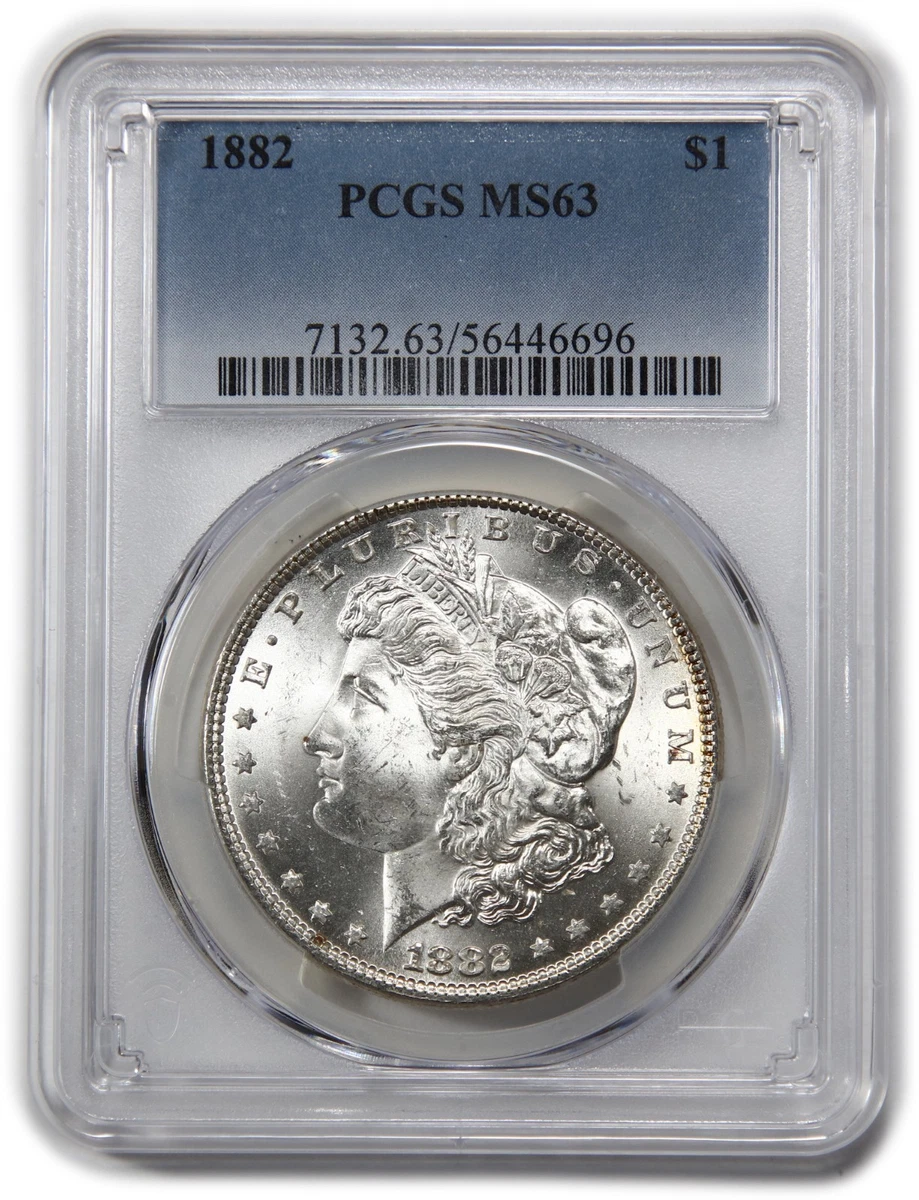 MS 63 Graded 1882 Year Morgan US Dollars (1878-1921) for sale | eBay