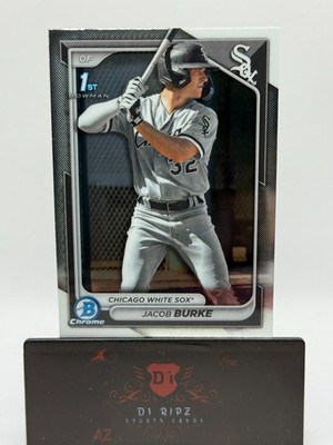 2024 Bowman - Chrome Prospects Jacob Burke #BCP-116 (RC)