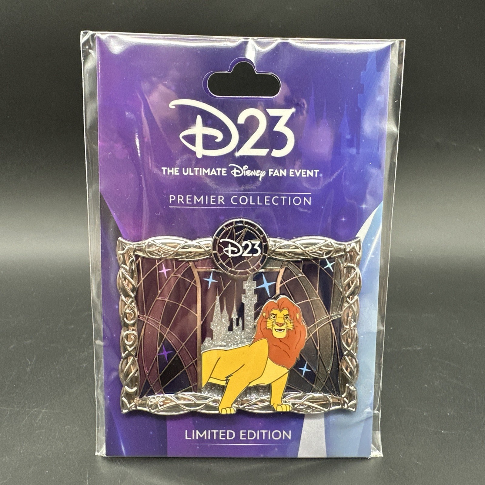 NEW Limited Edition SIMBA D23 Ultimate Disney Fan Event Premier Collection Pin