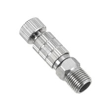 1/8 Air Brush Connector Adapters 1pcs Air Brush Quick Connect Silver
