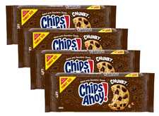 CHIPS AHOY! Chunky Chocolate Chip Cookies 18oz - 4 Packs - BBE 9th June 2026