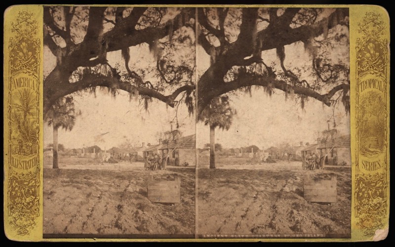 20)        "Ancient Slave Quarters ~ Fort George Island, near Jacksonville, Fl"