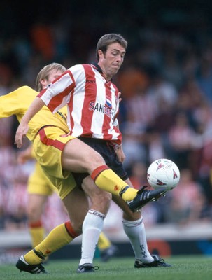 Micky Evans of Southampton at the FA Carling Premiership match bet- Old Photo