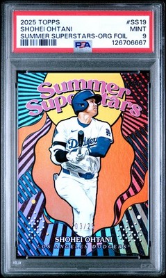 2025 Topps Series 2 - Summer Superstars Shohei Ohtani #SS-19
