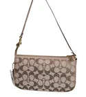 Coach Plaza Bag In Crystal Signature Jacquard CFG63