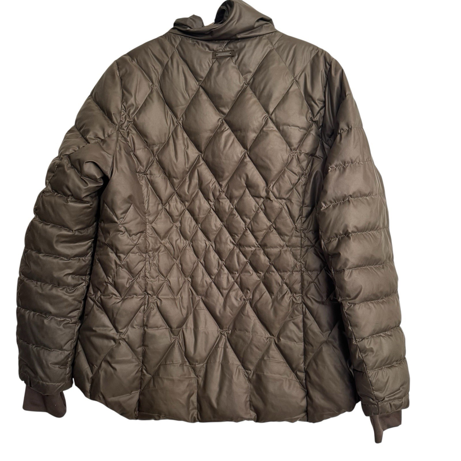Athleta Responsible Goose Down Jacket Puffer Full… - image 2