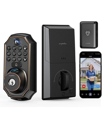 Arpha Video Doorbell Deadbolt Smart Lock Smart Home D289C