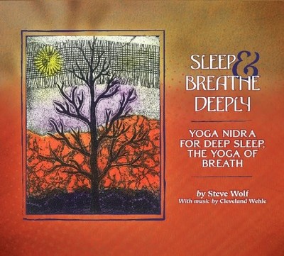 STEVE WOLF - Sleep & Breathe Deeply: Yoga Nidra For Deep Sleept - CD - **VG**