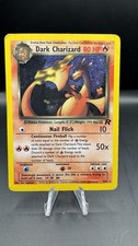 Pokemon Dark Charizard Holo Team Rocket 4/82  Dunkles Glurak Englisch