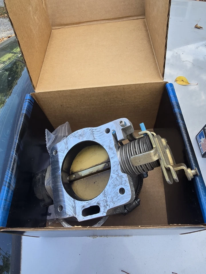 Cuerpo del acelerador BBK 01-04 Mustang V6 65 mm serie BBK Power Plus Foto 2 de 3