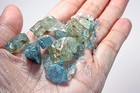 121Ct Aquamarine Super Santa Maria Blue Crystal Facet Rough Specimen YHL1369 — photo 3