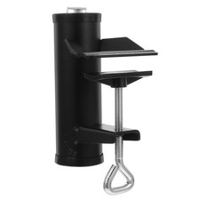 Patio Umbrella Clip Holder Heavy Duty Iron Outdoor Parasol Table Clamp Stand