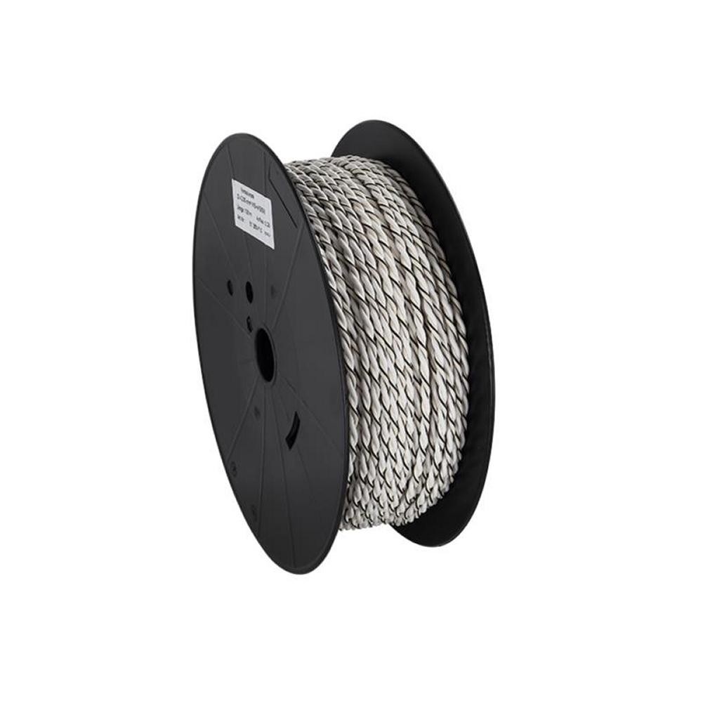 Câble pour haut-parleur 2x2.5mm² torsadé bicolore 100m idéal home cinéma