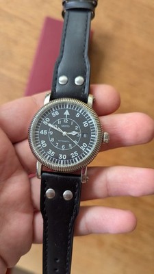 Aristo Fliegeruhr Herrenuhr Automatik Vintage Mechanisch 38mm ETA