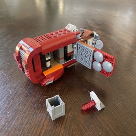 LEGO Star Wars #75099: Rey's Speeder No Minifigures Sold As Is | Fast Shipping!!