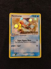 Pokemon Marshtomp Reverse Holo Card 36/106 EX Emerald Mint on eBay